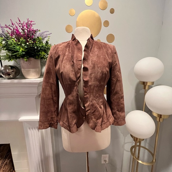 Jones New York Jackets & Blazers - Jones New York Suede Jacket